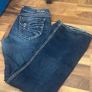 Silver Jeans Dark Blue Boot Cut Denim